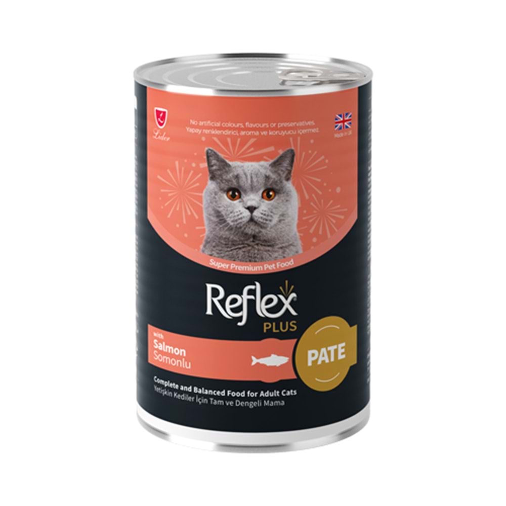 Reflex Plus Somonlu Konserve Kedi Maması 395 gr