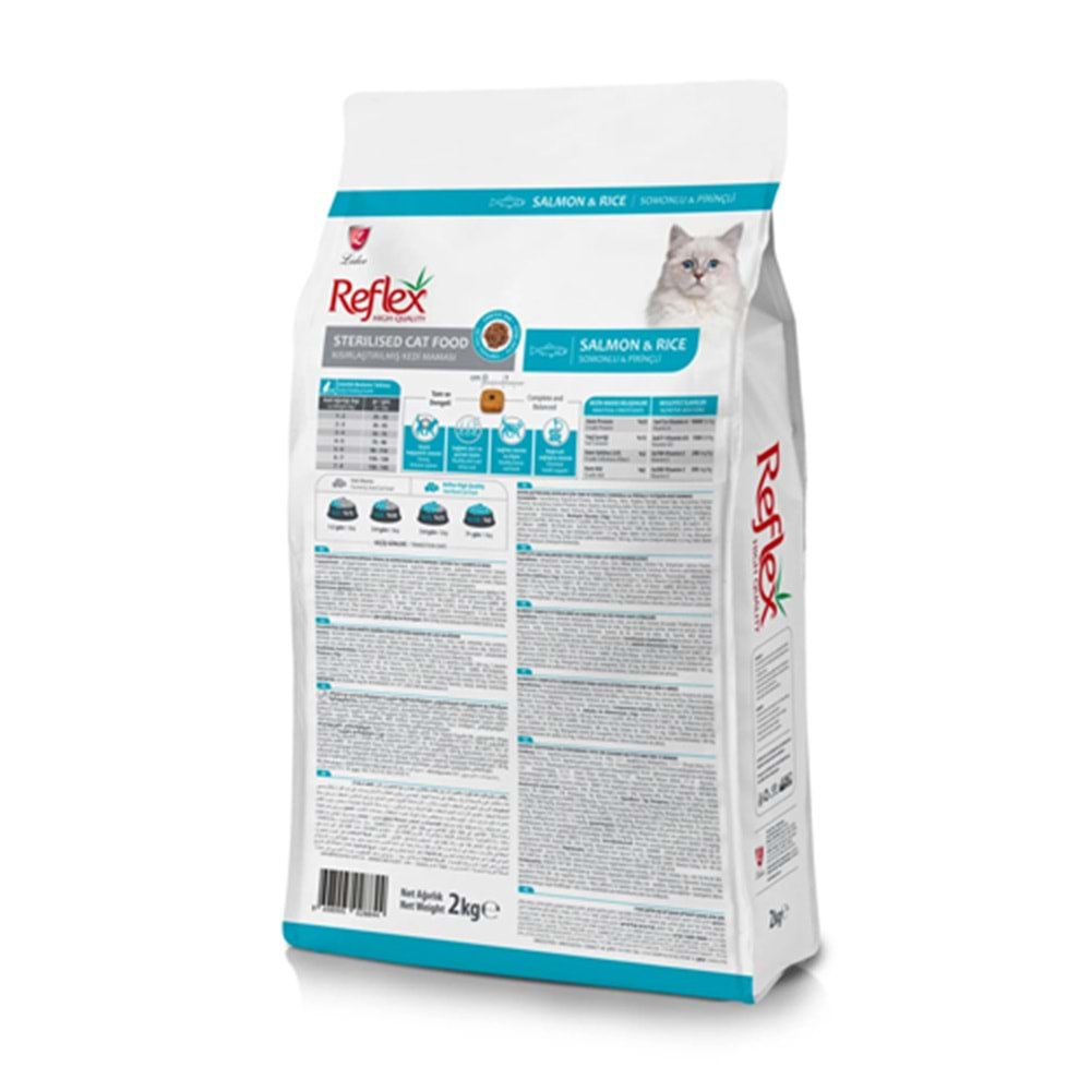 Reflex Kısırlaştırılmış Somonlu Yetişkin Kedi Maması 2 Kg