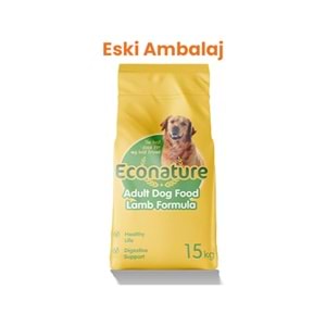 Econature Kuzulu Yetişkin Köpek Maması 15 Kg