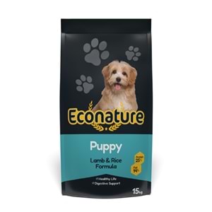Econature Plus Puppy Kuzulu Yavru Köpek Maması 15 Kg