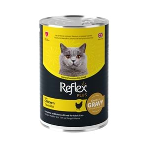 Reflex Plus Tavuklu Konserve Kedi Maması 400 gr