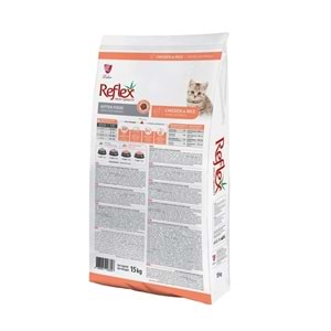 Reflex Kitten Tavuklu Yavru Kedi Maması 15 Kg