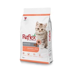 Reflex Kitten Tavuklu ve Pirinçli Yavru Kedi Maması 2 Kg