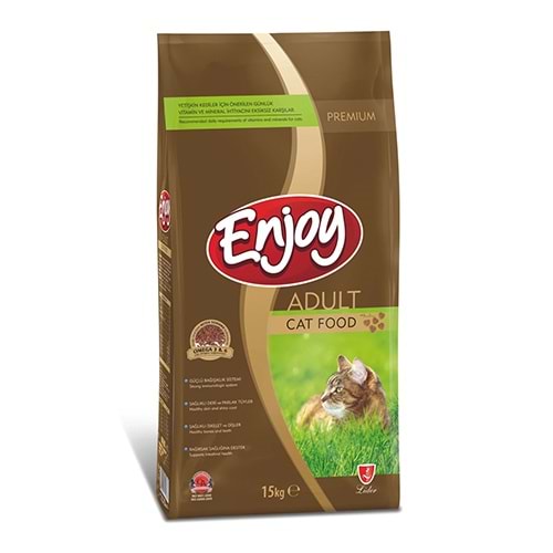 Enjoy Tavuklu Yetişkin Kedi Maması 15 Kg