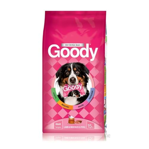 Goody Lamb Kuzulu Yetişkin Köpek Maması 15 Kg