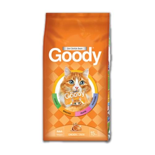 Goody Tavuk Etli Yetişkin Kedi Maması 15 Kg