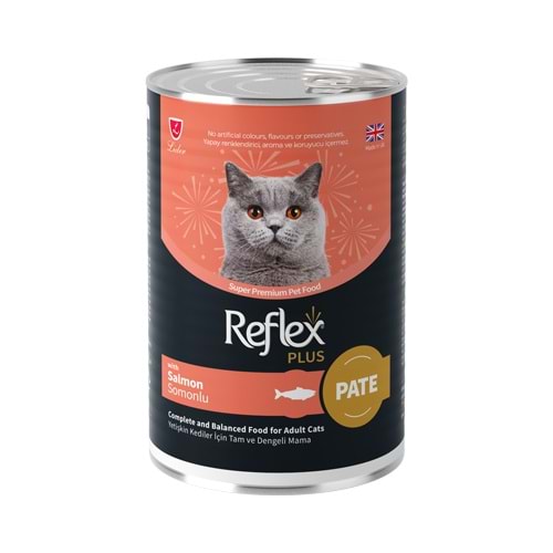 Reflex Plus Somonlu Konserve Kedi Maması 395 gr