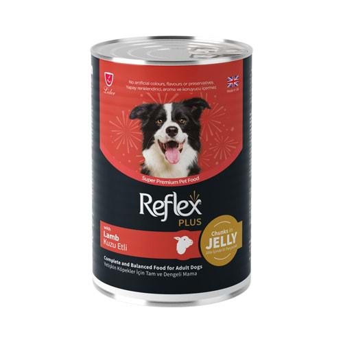 Reflex Plus Kuzu Etli Köpek Konserve Maması 400 Gr