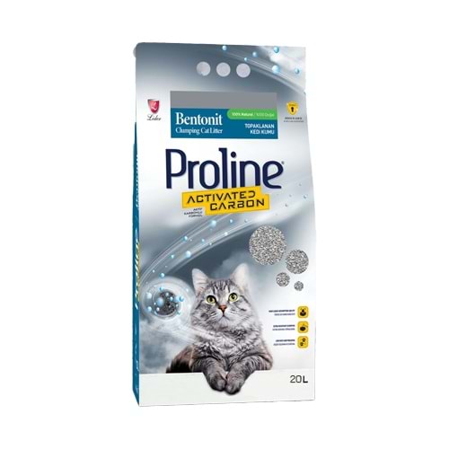 Proline Aktif Karbonlu Kedi Kumu 20 Lt